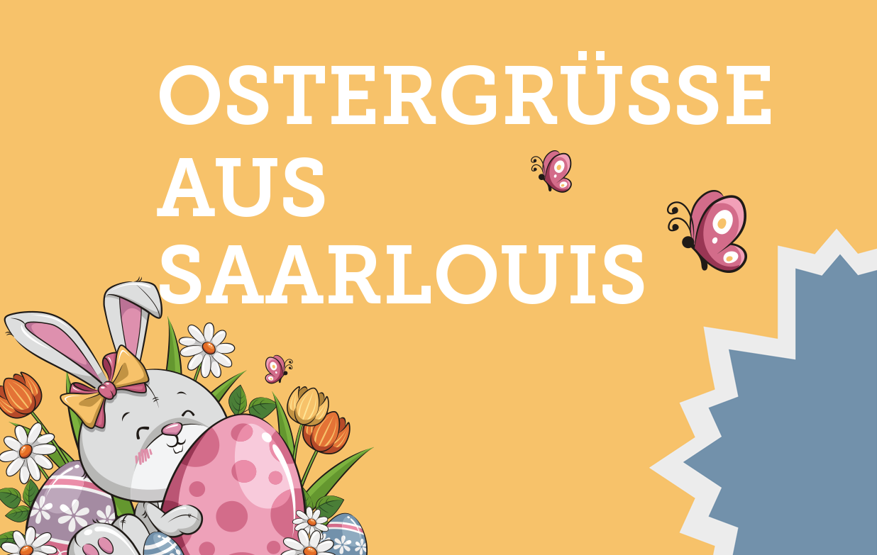 Saarlouis feiert Ostern: Süße Überraschungen und Fotomomente in der Innenstadt